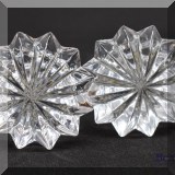 G11. Pair of Marquis by Waterford wine stoppers. - $$18 for pair 